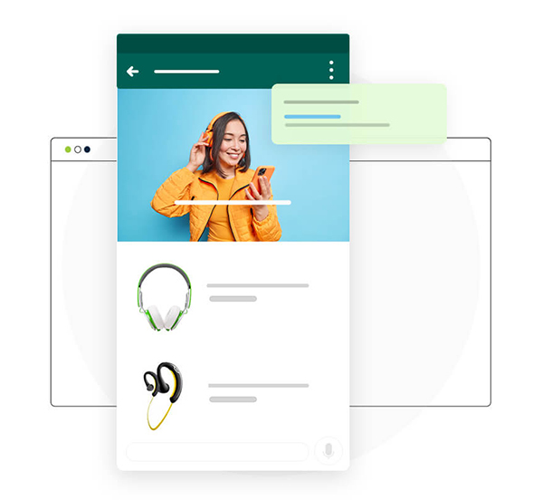 Muestra tus productos con WhatsApp